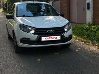 2018 Lada (ВАЗ) Granta I Рестайлинг, белый, 485000 рублей, вид 2