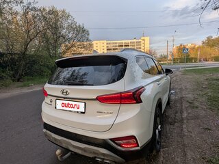 2018 Hyundai Santa Fe IV, белый, 2500000 рублей, вид 4