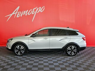 2020 Lada (ВАЗ) Vesta SW Cross I, серебристый, 1085000 рублей, вид 2