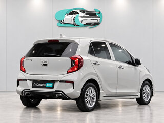 2022 Kia Morning III Рестайлинг 1, белый, 1090500 рублей, вид 3
