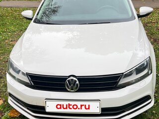 2015 Volkswagen Jetta VI Рестайлинг, белый, 1200000 рублей, вид 2