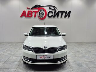 2018 Skoda Rapid I Рестайлинг, белый, 1430000 рублей, вид 2