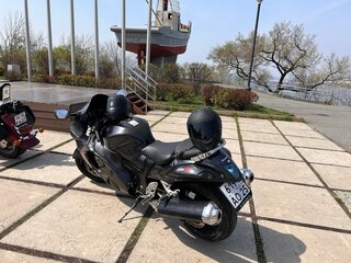2011 Suzuki GSX 1300 R Hayabusa, серый, 850000 рублей, вид 2