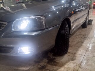 2008 Hyundai Accent ТагАЗ II, серый, 395000 рублей, вид 5