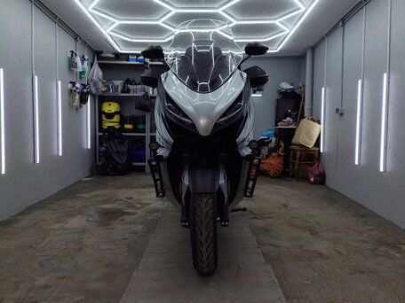2024 Zontes ZT350E, серебристый, 404990 рублей, вид 5