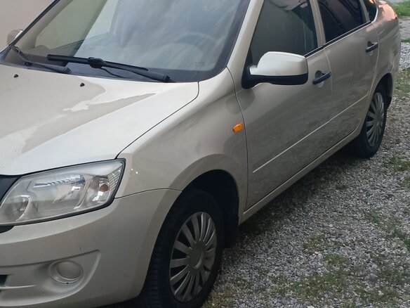 2012 Lada (ВАЗ) Granta I, бежевый, 250000 рублей - вид 1
