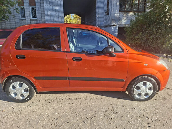 2008 Chevrolet Spark II, оранжевый - вид 3