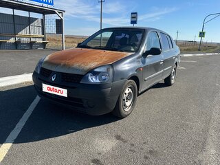 2003 Renault Symbol I Рестайлинг, чёрный, 150000 рублей, вид 3