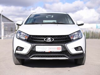 2019 Lada (ВАЗ) Vesta SW Cross I, белый, 1040000 рублей, вид 2