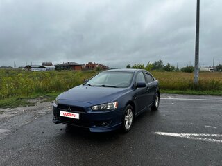2007 Mitsubishi Lancer X, синий, 600000 рублей, вид 2