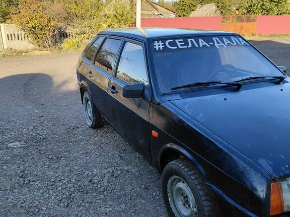 1991 Lada (ВАЗ) 2109, чёрный, 85000 рублей - вид 1