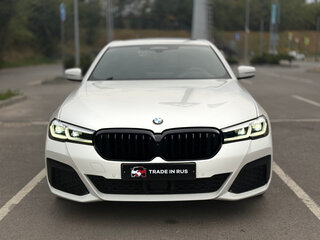 2021 BMW 5 серии 530i VII (G30/G31/G38) Рестайлинг, белый, 4950000 рублей, вид 2