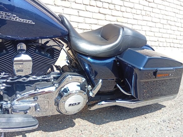 2012 Harley-Davidson Street Glide, синий, 1100000 рублей - вид 9