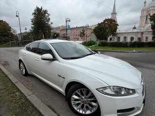 2015 Jaguar XF I Рестайлинг, белый, 1380000 рублей, вид 5
