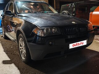 2004 BMW X3 25i I (E83), чёрный, 686000 рублей, вид 1