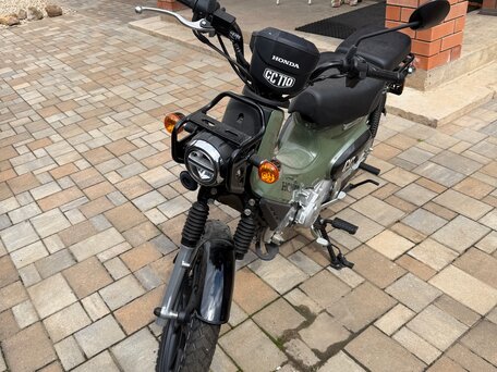 2024 Honda Super Cub, зелёный, 285000 рублей, вид 1