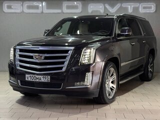2016 Cadillac Escalade ESV IV, серый, 3700000 рублей, вид 1