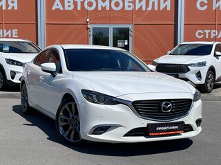 2016 Mazda 6 III (GJ) Рестайлинг, белый, 1570000 рублей, вид 3