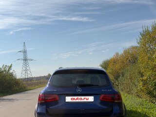 2020 Mercedes-Benz GLC AMG 43 AMG I (X253) Рестайлинг, синий, 5300000 рублей, вид 4