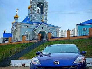 2011 Mazda 3 II (BL), синий, 900000 рублей, вид 2
