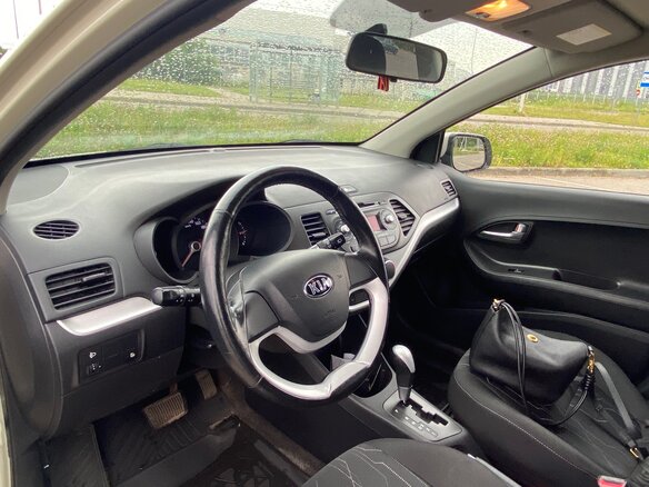 2013 Kia Picanto II, бежевый - вид 4