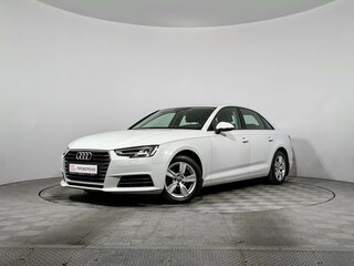 2019 Audi A4 V (B9), белый, 2600000 рублей, вид 1