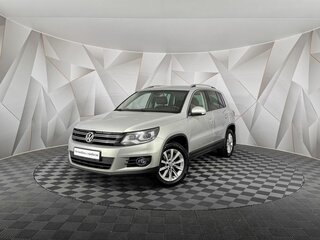 2012 Volkswagen Tiguan I Рестайлинг, жёлтый, 1095000 рублей, вид 1