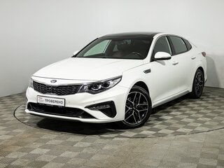 2019 Kia Optima IV Рестайлинг, белый, 2069700 рублей, вид 1