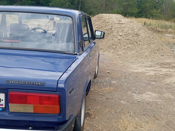2004 Lada (ВАЗ) 2107, синий, 227000 рублей - вид 4