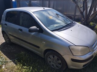 2003 Hyundai Getz I, серебристый, 410000 рублей, вид 1