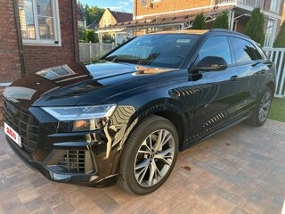 2021 Audi Q8 55 TFSI I (4M), чёрный, 8000000 рублей, вид 1