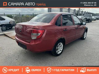 2013 Lada (ВАЗ) Granta I, красный, 174000 рублей, вид 2