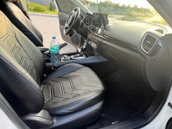 2014 Mazda 3 III (BM), белый, 1300000 рублей - вид 12