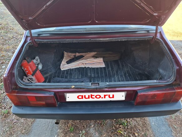 1995 Lada (ВАЗ) 21099, красный, 110000 рублей - вид 8