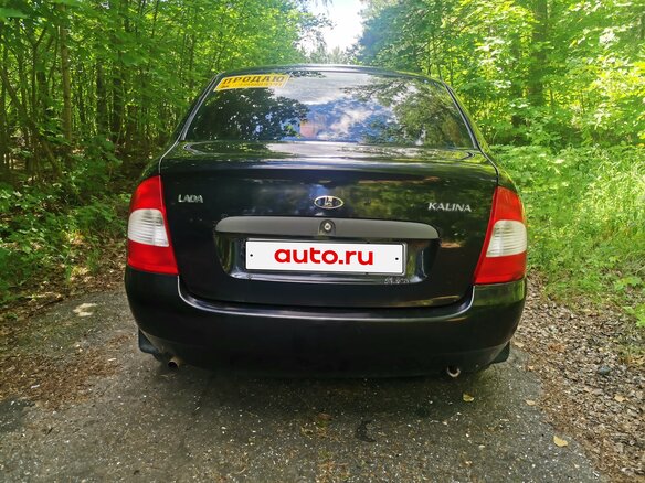 2010 Lada (ВАЗ) Kalina I, чёрный, 145000 рублей - вид 5