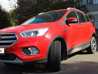 2018 Ford Kuga II Рестайлинг, красный, 1850000 рублей, вид 4