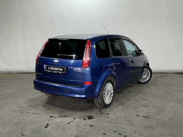 2009 Ford C-MAX I Рестайлинг, синий, 440000 рублей - вид 5
