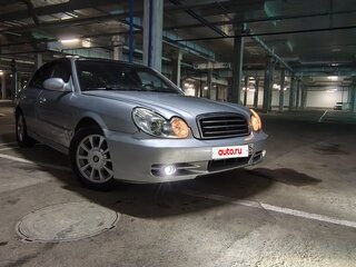 2003 Hyundai Sonata IV (EF) Рестайлинг, серый, 390000 рублей, вид 2