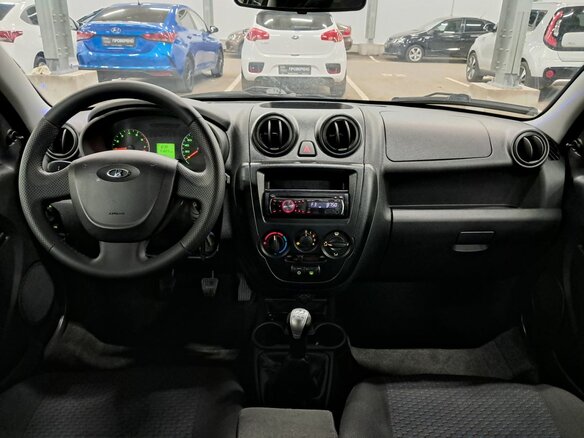 2015 Lada (ВАЗ) Granta I, серый, 390000 рублей - вид 13