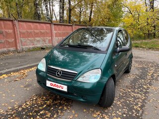 2000 Mercedes-Benz A-Класс 140 I (W168), зелёный, 370000 рублей, вид 3
