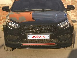 2024 Lada (ВАЗ) Vesta SW Sportline I Рестайлинг (NG), чёрный, 1750000 рублей, вид 1