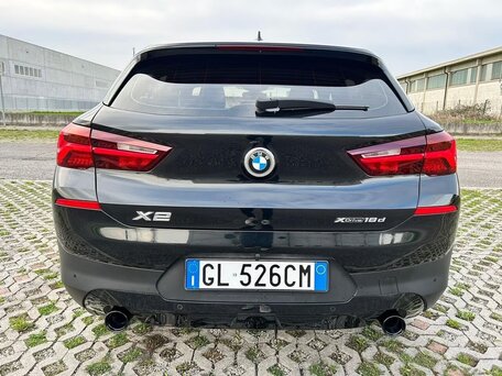 2022 BMW X2 sDrive18d I (F39), чёрный, 2824000 рублей, вид 5