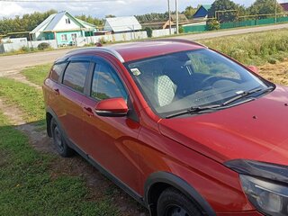 2020 Lada (ВАЗ) Vesta SW Cross I, красный, 900000 рублей, вид 2