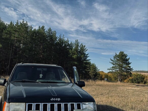 1994 Jeep Grand Cherokee I (ZJ), чёрный - вид 1