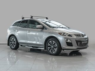 2011 Mazda CX-7 I Рестайлинг, серебристый, 990000 рублей, вид 1