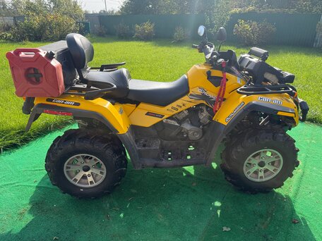 2008 BRP Can-Am Outlander 800, жёлтый, 740000 рублей, вид 5