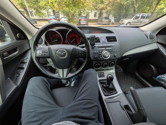 2009 Mazda 3 II (BL), серый, 820000 рублей - вид 7