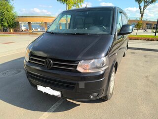 2011 Volkswagen Caravelle LWB Long T5 Рестайлинг, чёрный, 2050000 рублей, вид 1