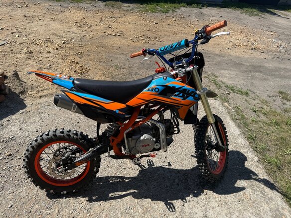2024 Kayo Evolution YX140EM, чёрный, 85000 рублей - вид 4