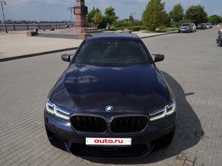 2020 BMW 5 серии 540i xDrive VII (G30/G31/G38) Рестайлинг, синий, 6199000 рублей, вид 3